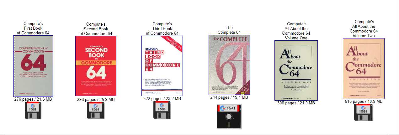 C64 / C128 Books